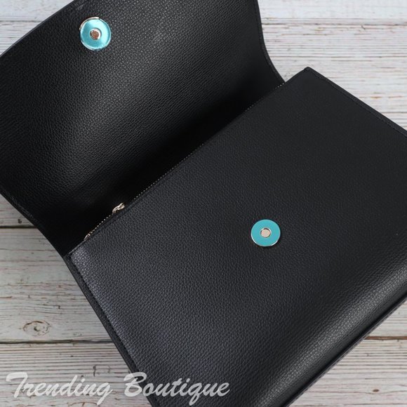 NWT Kate Spade Darcy Leather Top Handle Satchel Crossbody in Black - Picture 10 of 12